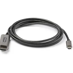StarTech.com 6ft (2m) USB C to HDMI Cable 4K 60Hz with HDR10, Ultra HD USB Type-C to HDMI 2.0b Video Adapter Cable, DP 1.4 Alt Mode HBR3
