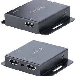 StarTech.com HDMI Extender over CAT6/CAT5, 4K 30Hz/130ft (40m) or 1080p 60Hz/230ft (70m) Video Extender