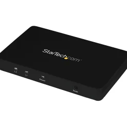 StarTech.com HDMI Splitter 1 In 2 Out - 4k 30Hz - 2 Port - Aluminum - HDMI Multi Port - HDMI Audio Splitter - ST122HD4K