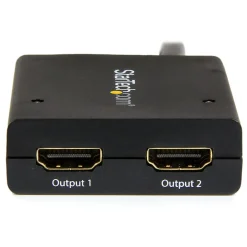 StarTech.com HDMI Splitter 1 In 2 Out - 4k 30Hz - 2 Port - Supports 3D video - Powered HDMI Splitter - HDMI Audio Splitter