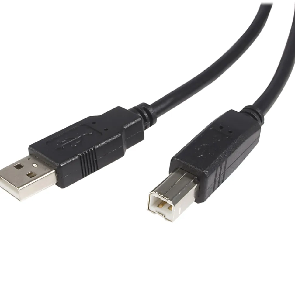StarTech.com High Speed Certified USB 2.0 - USB cable - 4 pin USB Type A (M) - 4 pin USB Type B (M) - USB2HAB10