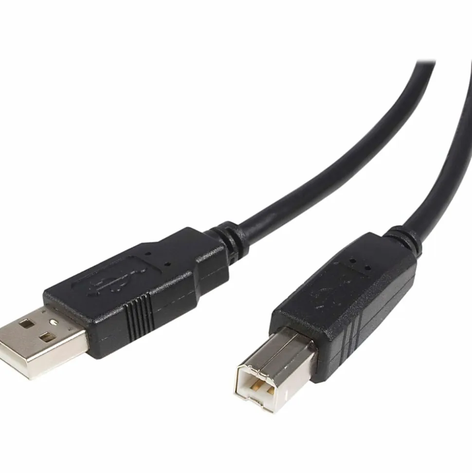 StarTech.com High Speed Certified USB 2.0 - USB cable - 4 pin USB Type A (M) - 4 pin USB Type B (M) - USB2HAB10