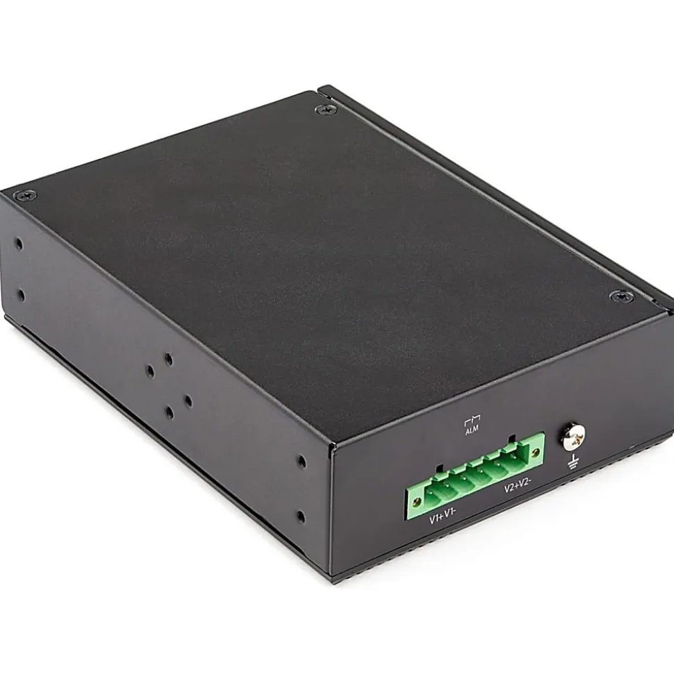 StarTech.com Industrial 8 Port Gigabit PoE Switch 30W - Power Over Ethernet Switch - GbE POE+ Network Switch - IESC1G80UP