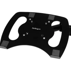 StarTech.com Laptop Monitor Stand - Computer Monitor Stand - Full Motion Articulating - VESA Mount Monitor Desk Mount - ARMUNONB