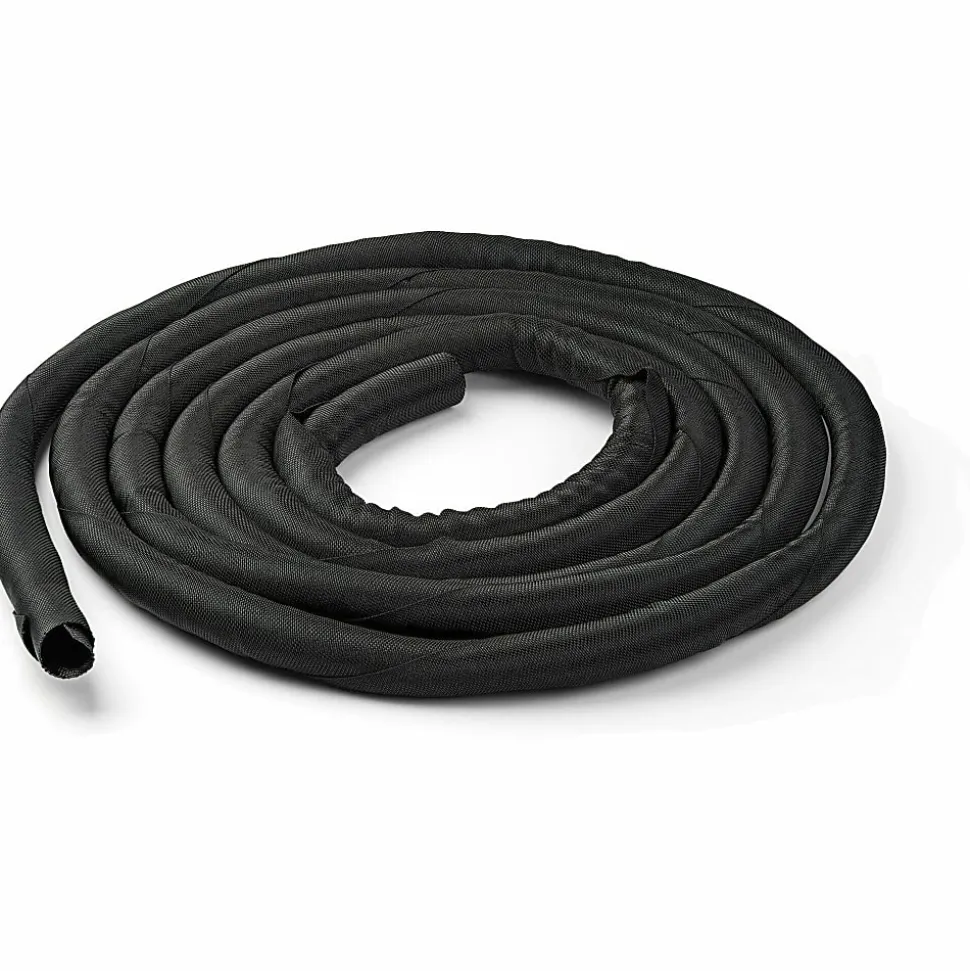 StarTech.com 15' / 4.6 m Cable Management Sleeve - Trimmable Fabric - Cord Concealer - Wire Hider - Cord Organizer (WKSTNCM2)