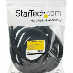 StarTech.com 15' / 4.6 m Cable Management Sleeve - Trimmable Fabric - Cord Concealer - Wire Hider - Cord Organizer (WKSTNCM2)