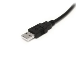 StarTech.com 9 m / 30 ft Active USB A to B Cable - M/M - Black USB 2.0 A to B Cord - Printer Cable - Extension USB Cable (USB2HAB30AC)