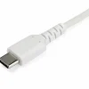 StarTech.com 1 m / 3.3 ft USB C Cable - Hight Quality USB 2.0 Type C Cable - White - Durable USB Charging Cable (RUSB2CC1MW)