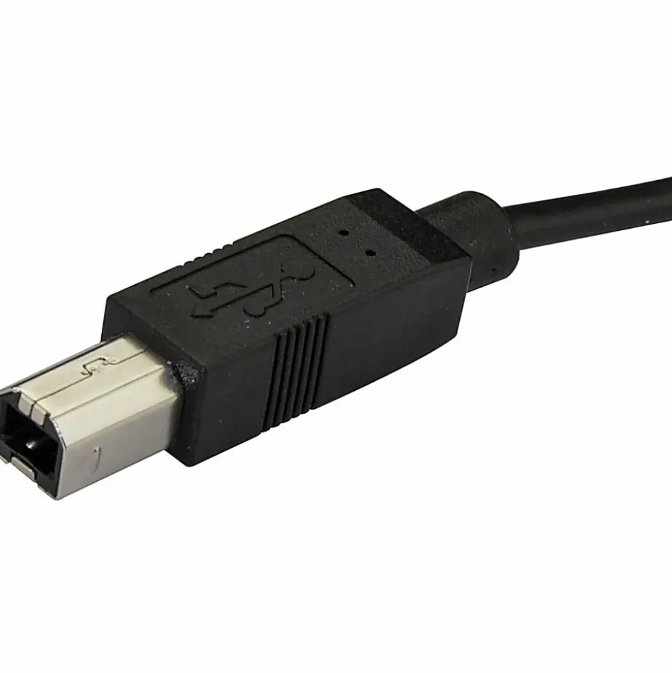 StarTech.com 2m 6ft USB C to USB B Cable - Black