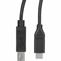 StarTech.com 3m 10ft USB C to USB B Printer Cable - M/M - USB 2.0 - USB C to USB B Cable - Black