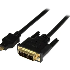 StarTech.com 2m Micro HDMI to DVI-D Cable - M/M - 6.56 ft DVI/HDMI Video Cable  - HDDDVIMM2M