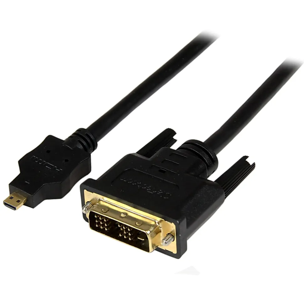StarTech.com 2m Micro HDMI to DVI-D Cable - M/M - 6.56 ft DVI/HDMI Video Cable - HDDDVIMM2M