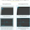 StarTech.com Monitor Privacy Screen for 23" Display - Widescreen Computer Monitor Security Filter - Blue Light Reducing Screen Protector