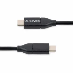 StarTech.com 0.5m USB C Cable - M/M - USB 2.0 - USB-C Charger Cable - USB 2.0 Type C Cable - Short USB C Cable - 1.64 ft USB Data Transfer Cable