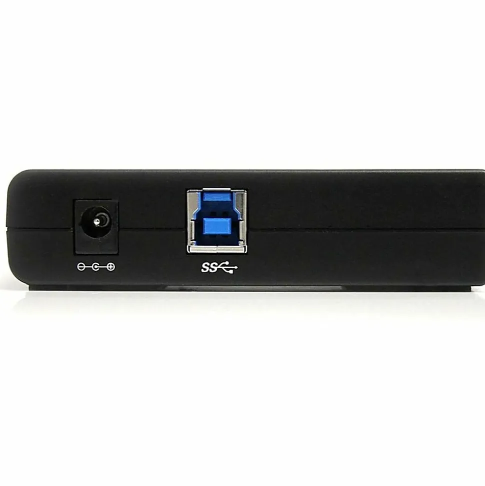 StarTech.com 4 Port Black SuperSpeed USB 3.0 Hub