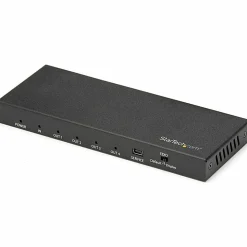 StarTech.com 4 Port HDMI Splitter - 4K 60Hz - 1x4 Way HDMI 2.0 Splitter - HDR - ST124HD202 - Displays the same image with sound on 4 screens
