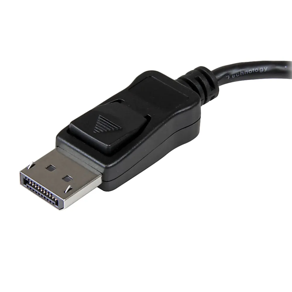 StarTech.com 3-Port Multi Monitor Adapter, DisplayPort 1.2 MST Hub, Dual 4K, 1x 1080p, Video Splitter for Extended Desktop Mode, Windows