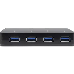 StarTech.com 4-Port USB 3.0 Hub plus Dedicated Charging Port - 1x 2.4A Port - Desktop USB Hub and Fas - ST53004U1C