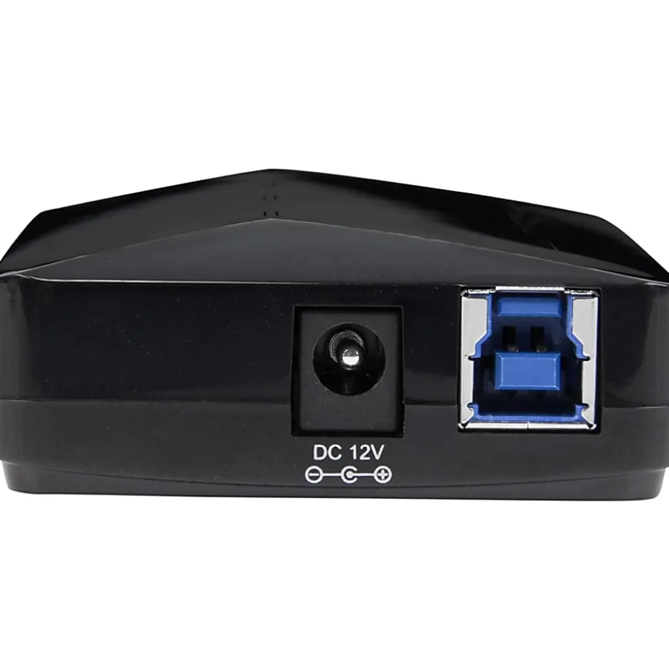 StarTech.com 4-Port USB 3.0 Hub plus Dedicated Charging Port - 1x 2.4A Port - Desktop USB Hub and Fas - ST53004U1C