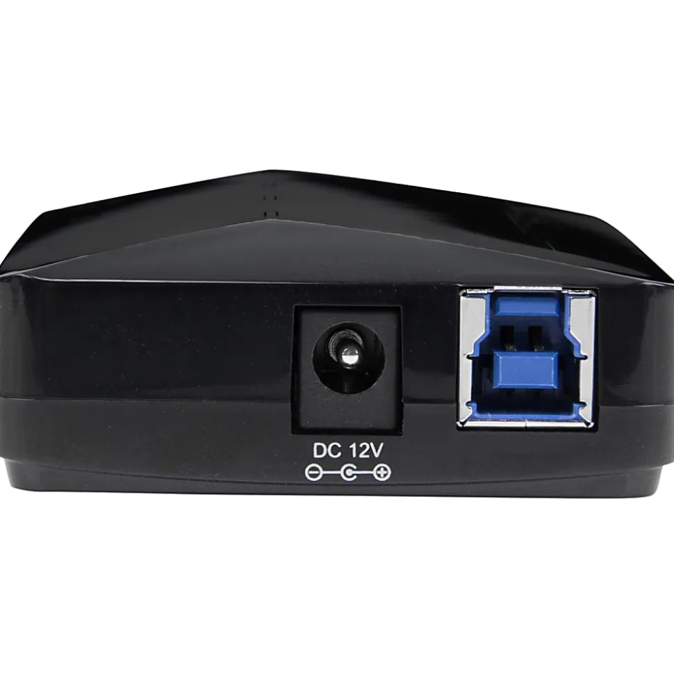 StarTech.com 4-Port USB 3.0 Hub plus Dedicated Charging Port - 1x 2.4A Port - Desktop USB Hub and Fas - ST53004U1C
