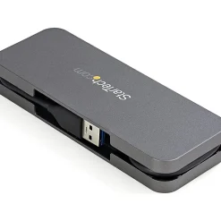 StarTech.com 4 Port USB 3.0 Hub, 4x USB-A, 5Gbps Laptop/Desktop USB Type-A Hub, USB Bus Powered, 11