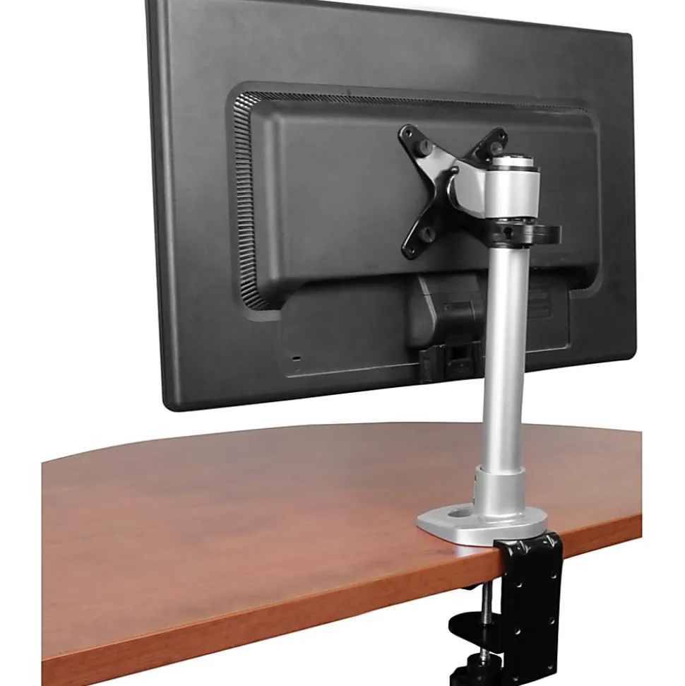 StarTech.com Single Monitor Desk Mount - Height Adjustable Monitor Mount - For up to 34" VESA Mount Monitors - Steel - Desk / Grommet Mount