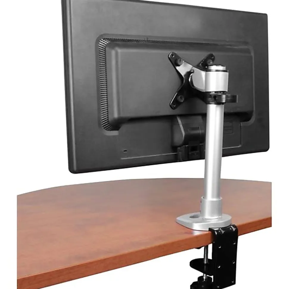 StarTech.com Single Monitor Desk Mount - Height Adjustable Monitor Mount - For up to 34" VESA Mount Monitors - Steel - Desk / Grommet Mount