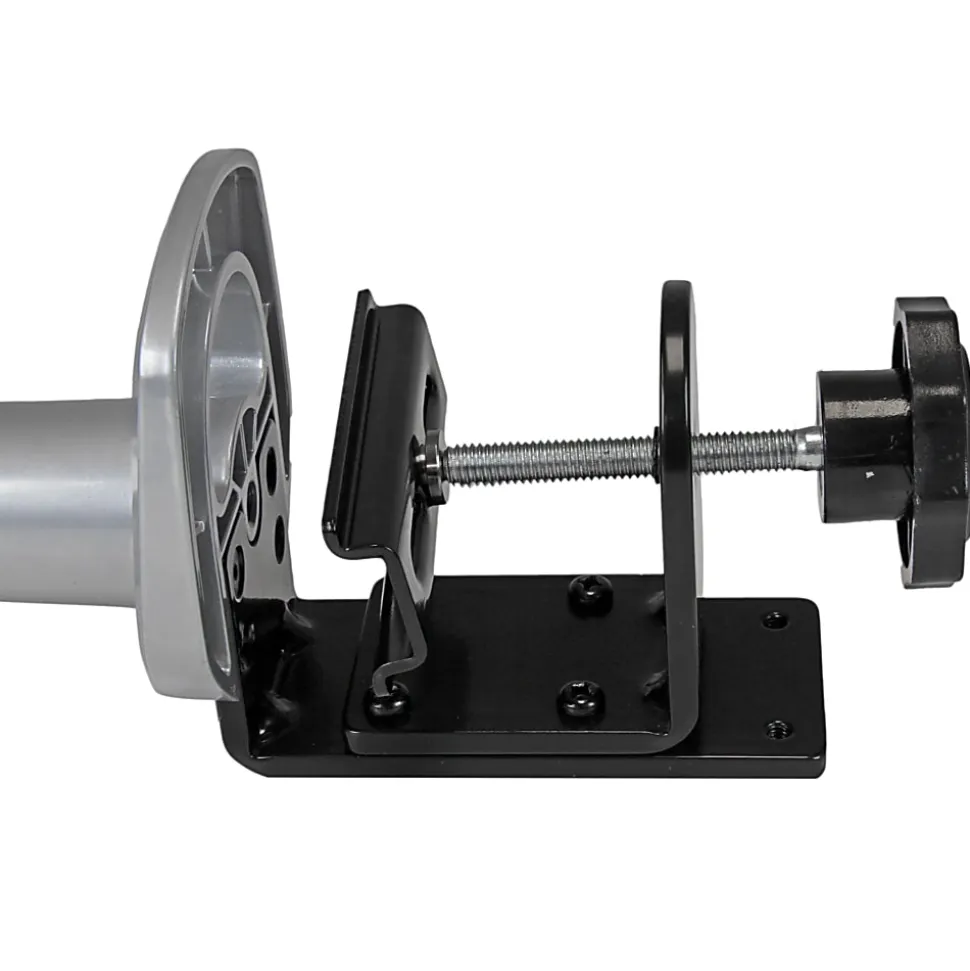 StarTech.com Single Monitor Desk Mount - Height Adjustable Monitor Mount - For up to 34" VESA Mount Monitors - Steel - Desk / Grommet Mount
