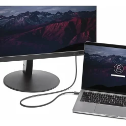 StarTech.com Thunderbolt 3 Cable - 6ft/2m - 4K 60Hz - 20Gbps - USB C to USB C Cable - Thunderbolt 3 USB Type C Charger Cable - TBLT3MM2M