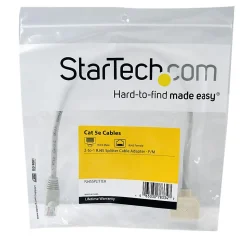StarTech.com 2-to-1 RJ45 Splitter Cable Adapter - Network splitter - RJ-45 (M) - RJ-45 (F) - RJ45SPLITTER