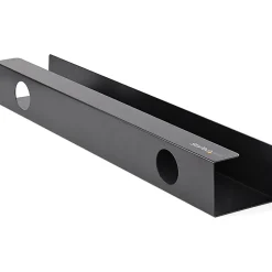 StarTech.com Under Desk Cable Management Tray, Cable Tray Organizer/Manager, Desk/Table Mount, Cord/Power Strip Holder, 23 1/2"L x 4 1/2"D