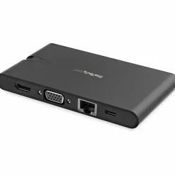 StarTech.com USB-C Multiport Adapter with HDMI and VGA - Mac/Windows - 3x USB 3.0 - SD/micro SD - PD - DKT30CHVSCPD
