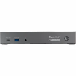 StarTech.com USB-C & USB-A Dock - Hybrid Triple Monitor Laptop Docking Station DisplayPort & HDMI 4K 60Hz/85W PD/6x USB/GbE/USB 3.1 Gen 2