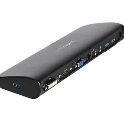 StarTech.com USB 3.0 Docking Station - Compatible with Windows/macOS - Supports Dual Displays - HDMI and DVI - USB3SDOCKHDV