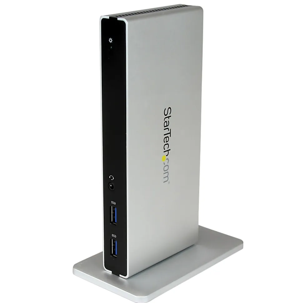 StarTech.com USB 3.0 Docking Station - Compatible with Windows/macOS - Dual DVI Docking Station Supports Dual Monitors - USB3SDOCKDD