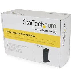 StarTech.com USB 3.0 Docking Station - Compatible with Windows/macOS - Supports Dual Displays - HDMI and DVI - USB3SDOCKHD