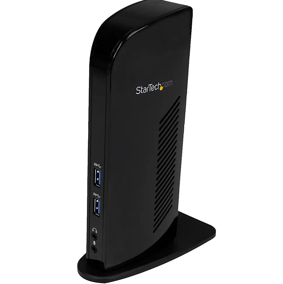 StarTech.com USB 3.0 Docking Station - Compatible with Windows/macOS - Supports Dual Displays - HDMI and DVI - USB3SDOCKHD