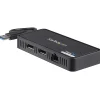 StarTech.com USB 3.0 Mini Dock - Dual Monitor USB Type-A Laptop Docking Station - DisplayPort 4K 60Hz & Gigabit Ethernet - 1' (30cm) cable