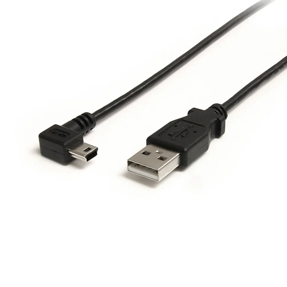 StarTech.com USB to Mini Right Angle USB Cable, 3 ft