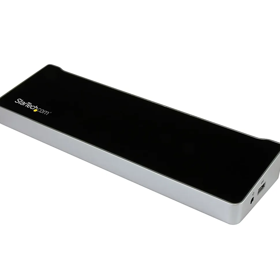 StarTech.com USB 3.0 Triple Monitor Docking Station - Compatible with Windows/macOS - Supports Three Displays - USB3DOCKH2DP
