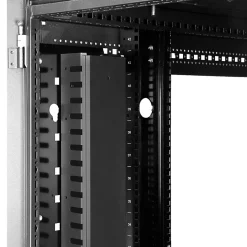 StarTech.com Vertical Cable Organizer with Finger Ducts - Vertical Cable Management Panel - Rack-Mount Cable Raceway - CMVER20UF