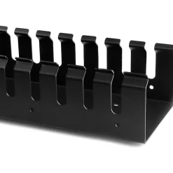 StarTech.com Vertical Cable Organizer with Finger Ducts - Vertical Cable Management Panel - Rack-Mount Cable Raceway - CMVER20UF