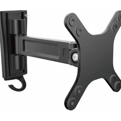 StarTech.com Wall Mount Monitor Arm - Single Swivel - For VESA Mount Monitors / Flat-Screen TVs up to 34in (33lb/15kg) - Monitor Wall Mount