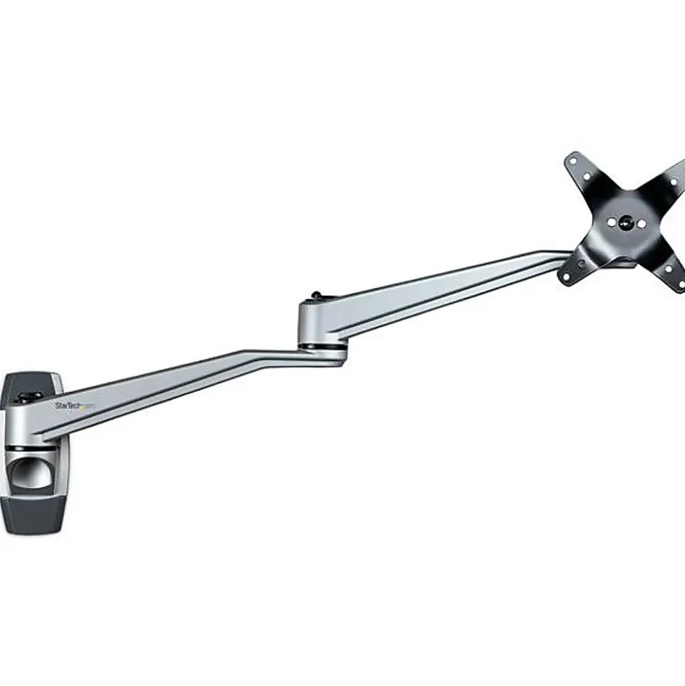 StarTech.com Wall Mount Monitor Arm - 20.4" Swivel Arm - Premium Flat Screen TV Wall Mount for up to 34" VESA Mount Monitors (ARMWALLDSLP)