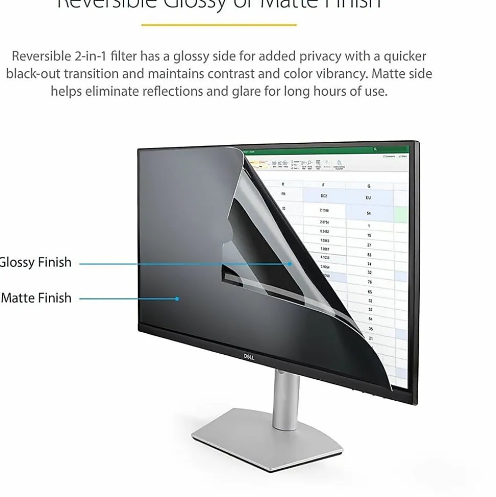 StarTech.com Widescreen Privacy Screen For 24" Display