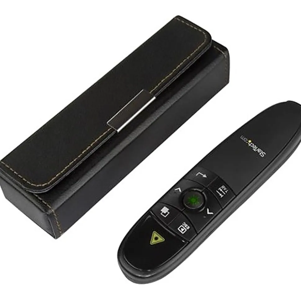 StarTech.com Wireless Presentation Remote with Green Laser Pointer - 90ft)
