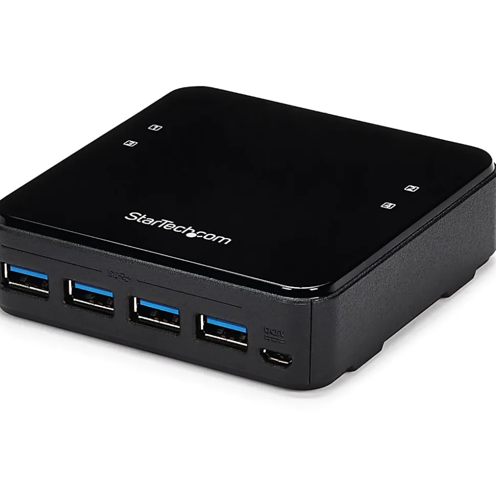 StarTech.com 4X4 USB 3.0 Peripheral Sharing Switch - USB Switch - HBS304A24A