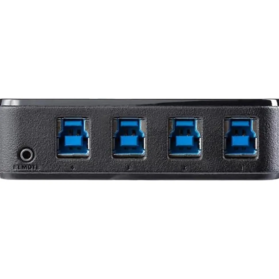 StarTech.com 4X4 USB 3.0 Peripheral Sharing Switch - USB Switch - HBS304A24A