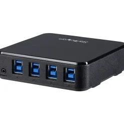 StarTech.com 4X4 USB 3.0 Peripheral Sharing Switch - USB Switch - HBS304A24A
