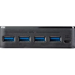 StarTech.com 4X4 USB 3.0 Peripheral Sharing Switch - USB Switch - HBS304A24A